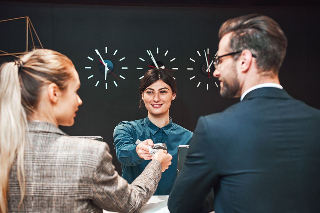 Global Guard Insurance advisors collaborating